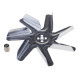 Turbine ventilateur pour cuisiniere diam. : 15 cm - Bosch 00650472