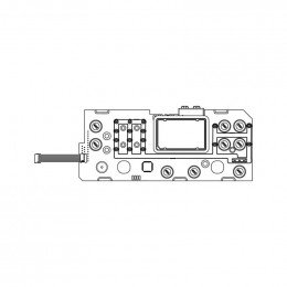 Module affichage pour seche-linge bf tc4 tir Electrolux 858807695208