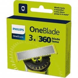 Lames de rasoir x3 oneblade 360 Philips QP430/50