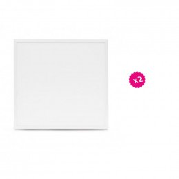 Plafonniers led blanc 595x595 36w 4000k Miidex 77725