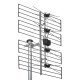 Antenne uhf panneau 4elts 5g canaux:21-48 boite de 2 pieces Wisi EE06B