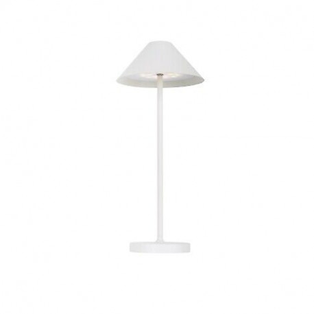 Lampe nomade design blanc 35cm pour interieur et exterieur Mbg 23861021