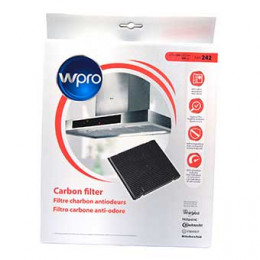 Filtre charbon pour hotte type 242 anti odeurs Wpro AMC242