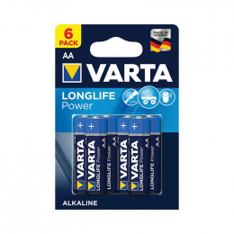 Piles alcaline aa lr06 longlife power Varta 4906121446