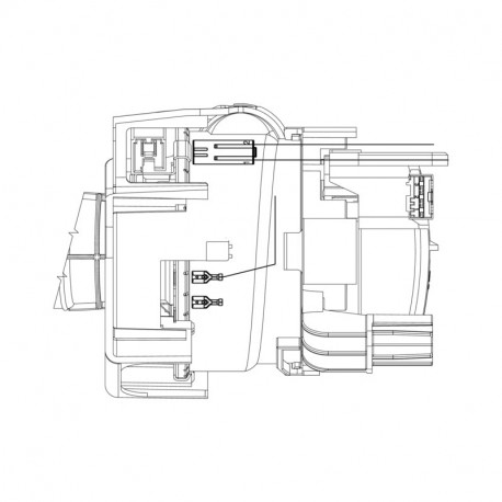 Rampe pompe a pour lave-vaisselle Aeg 14018186428