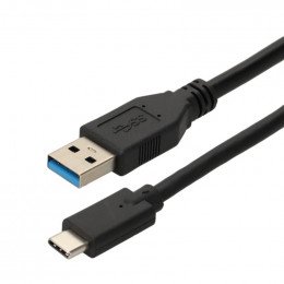 Cordon usb 3.2 gen1 am/cm 3a couleur noir - cable 20cm Itc 302461