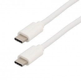 Cordon usb-c 3.2 m/m gen1 3a couleur blanc - longueur 1m Itc 302711