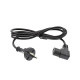 Cable d'alimentation schuko 1 pour hotte Aeg 405535481