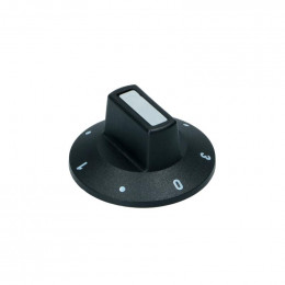 Manette commutateur cuisson diam. : 50 mm - noire 0-1-2-3 Multi-marques