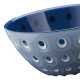 Saladier a pois bleu et blanc 25x11 cm Guzzini Fratelli GZ279425226