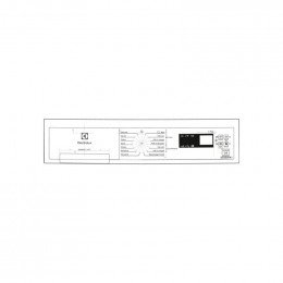 Bandeau blanc fr pour seche-linge Electrolux 14021405902