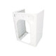 Habillage paroi blanc hec60 au pour lave-linge Aeg 132774390