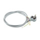 Cable d'alimentation uk 2000mm pour lave-linge Zanussi 379381320