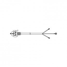 Cable d'alimentation euro refrigerateur Aeg 206315286