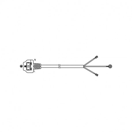 Cable d'alimentation euro refrigerateur Aeg 206315286