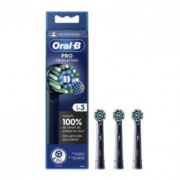 Brossettes cross action x3 noir Oral-b 8006540895573