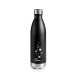 Gourde inox noire 750ml thermos chaud/froid Lacor LA62538