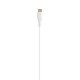 2cordon usb-c m/m 3a couleur blanc - longeur 2m Itc 302571