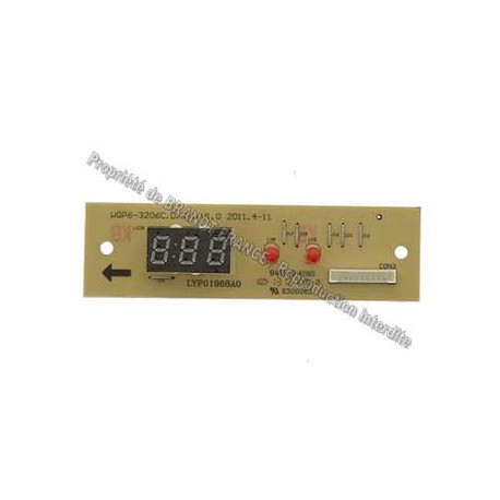 Carte electronique pour lave-vaisselle Brandt AS6021674