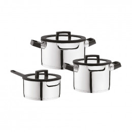 Batterie de cuisine 3 pieces pour table avec hotte integree Berghoff 17007897