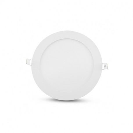 Plafonnier led diam 175mm 12w 3000k blanc Miidex 7755