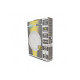 Plafonnier led diam 175mm 12w 3000k blanc Miidex 7755