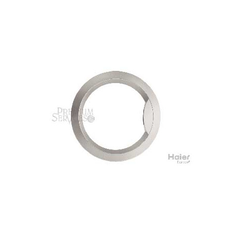 Enjoliveur ext de hublot 0020202022 pour lave-linge Haier 49051750