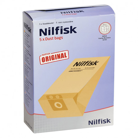 Sacs pour aspirateur family/business Nilfisk 82222900