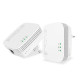 Boitiers cpl1000 1000 mbps avec port ethernet Strong POWERL1000DUOMINI