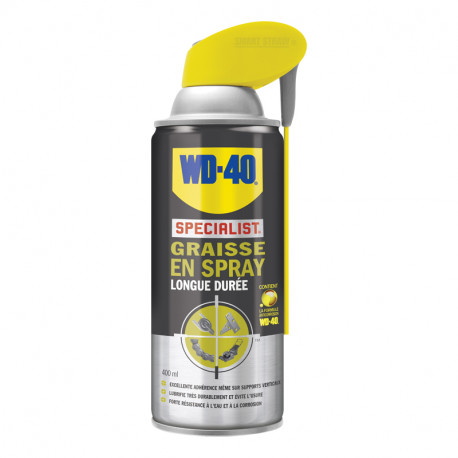 Graisse spray longue duree 400ml Wd40 33217