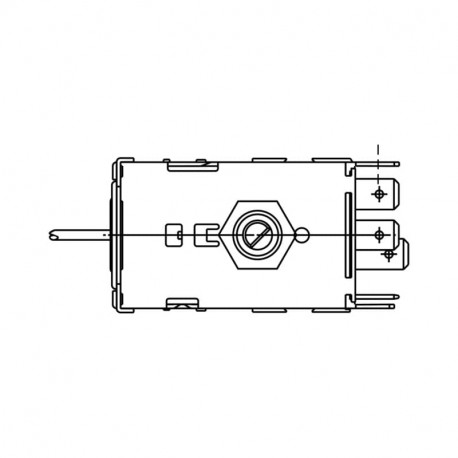 Thermostat pour refrigerateur Electrolux 858206397990