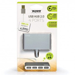 Usb hub 4 ports 2.0 Port Designs 900120