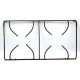 Grille 2 feux gauche four Rosieres 42804328