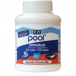 Colle pvc pool soblue 250ml pvc souple et rigide Geb 504501