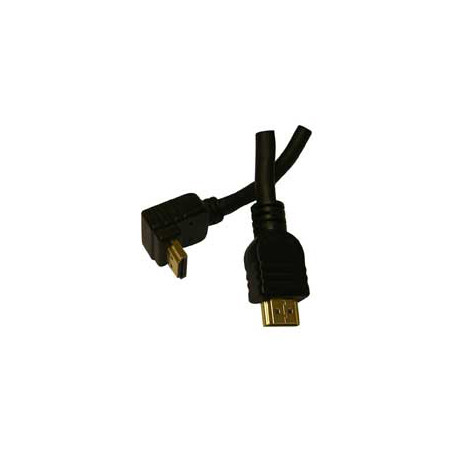 Cordon hdmi avec 1 coude longueur 2m Itc 307886