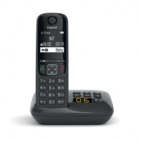 Telephone sf dect as690a noir avec repondeur Gigaset S30852-H2836-N101