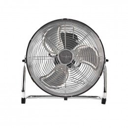 Ventilateur au sol chrome diametre 30cm Nedis FNFL10CCR30