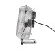 Ventilateur au sol chrome diametre 30cm Nedis FNFL10CCR30