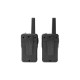 Set talkie-walkie + base charg jusqu'a 10km - 8 canaux Nedis WLTK1010BK