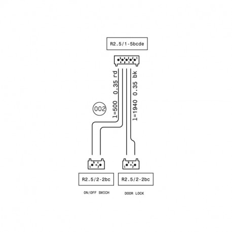 Rampe porte (b) pour lave-vaisselle Electrolux 14007131103