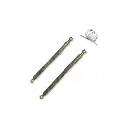 Ressort + axes portillons 40mm pour seche-linge Brandt 51X8199