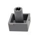 Bouton gris vitesse 0/1 pour hotte Electrolux 14020820103