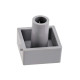 Bouton gris vitesse 2 pour hotte Electrolux 14021179003