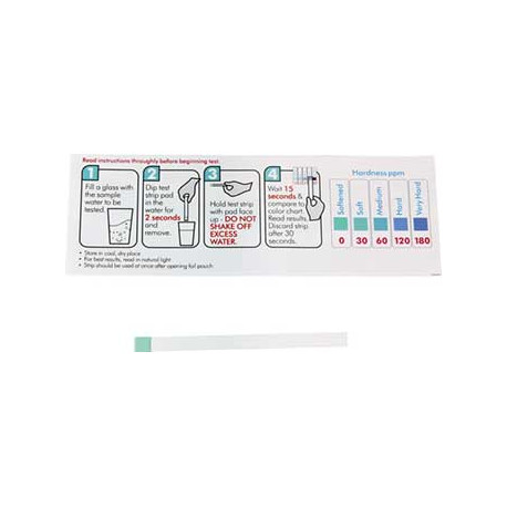 Bandelette test de durete de l'eau lave-vaisselle Siemens 00056317