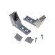 Kit repar. fixation poignee pour refrigerateur inox congelateur Liebherr 9590180X00