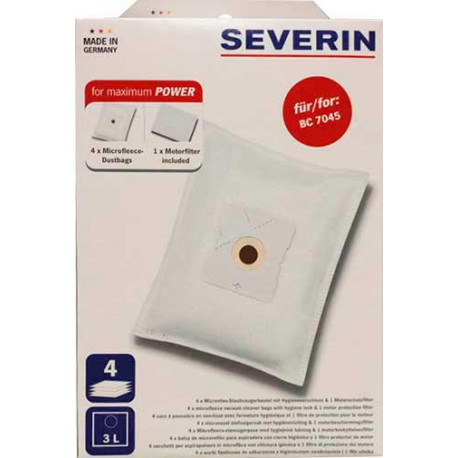 Sacs pour aspirateur sb7218 + filtre moteur Severin SB 7218