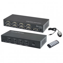 Matrice vga + audio 4 entrees et 4 sorties Itc 7699