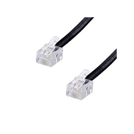 Cordon rj11 adsl 5m noir Itc 3913