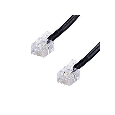 Cordon rj11 adsl 5m noir Itc 3913