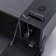 Meuble tv naga 1600 carbon + chargeur 4 usb Erard 037611